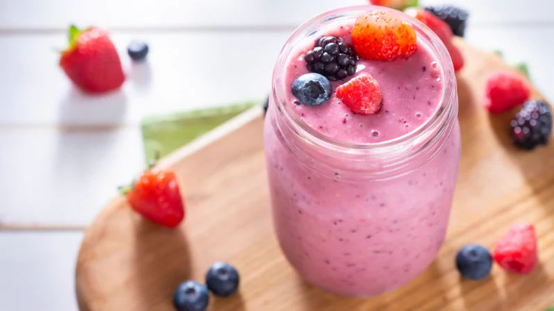 Enerji Veren Atıştırmalıklar: Chia Tohumlu Smoothie